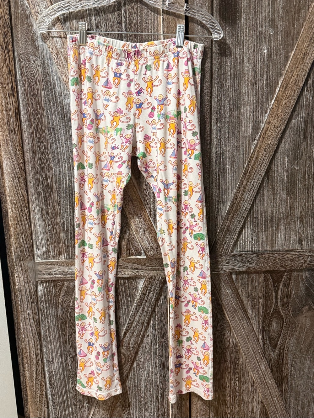 Limited Edition Roller Rabbit Charleston Monkey Pajama Bottom XS